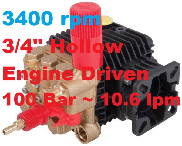 Interpump 100 Bar 10.6 lpm Pressure Washer Pump WW907CVB