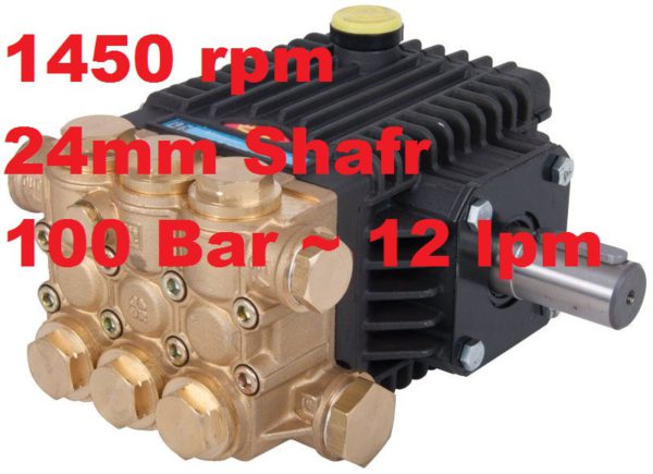 Interpump 100 Bar 12 lpm Pressure Washer Pump FE6012