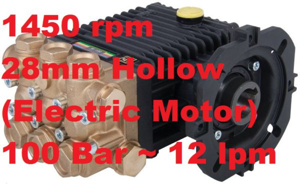 Interpump 100 Bar 12 lpm Pressure Washer Pump W112B