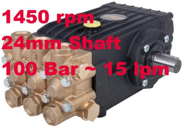 Interpump 100 Bar 15 lpm Pressure Washer Pump WS101
