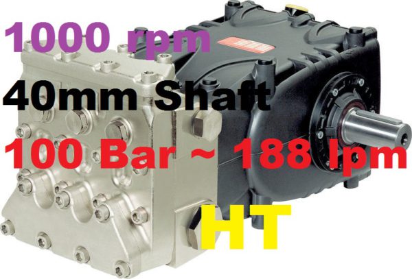 Interpump 100 Bar 188 lpm Pressure Washer Pump HT71150