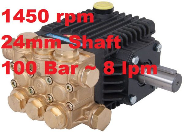 Interpump 100 Bar 8 lpm Pressure Washer Pump FE6008