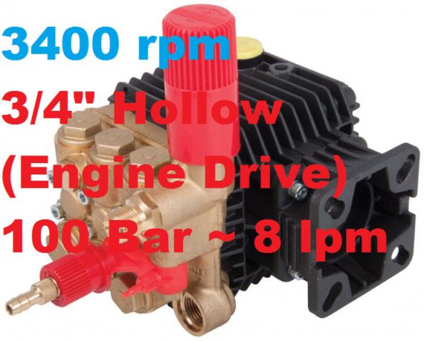 Interpump 100 Bar 8 lpm Pressure Washer Pump WW906CVB