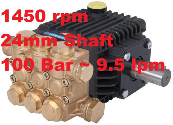 Interpump 100 Bar 9.5 lpm Pressure Washer Pump FE6010