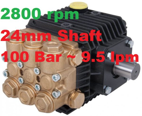 Interpump 100 Bar 9.5 lpm Pressure Washer Pump WW95