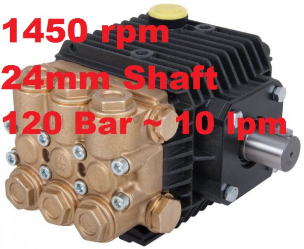 Interpump 120 Bar 10 lpm Pressure Washer Pump W1210