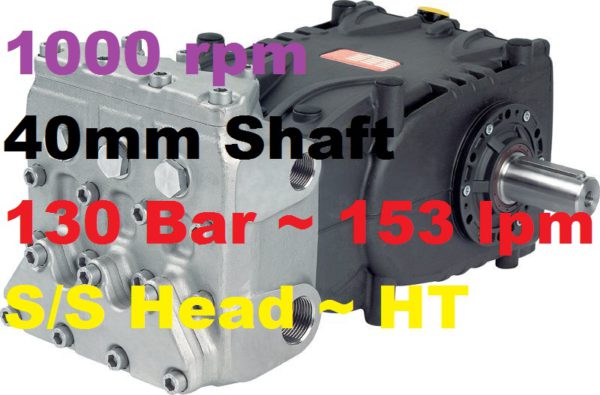 Interpump 130 Bar 153 lpm Pressure Washer Pump SS71153