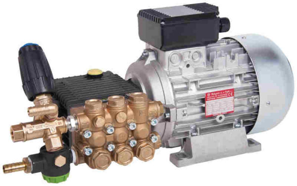 Interpump 130 Bar 9.5 lpm + Valve Single Phase MPU M500-1021