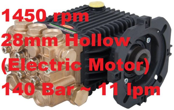 Interpump 140 Bar 11 lpm Pressure Washer Pump EL1411B