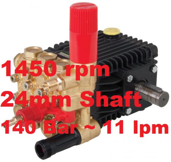 Interpump 140 Bar 11 lpm Pressure Washer Pump EL1411MV