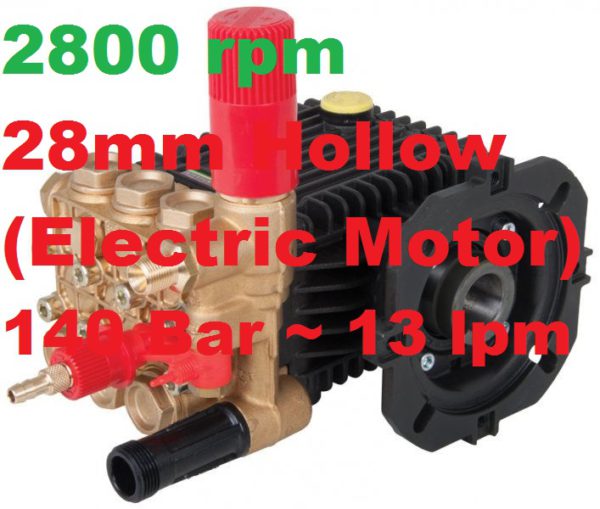 Interpump 140 Bar 13 lpm Pressure Washer Pump EH1413BV