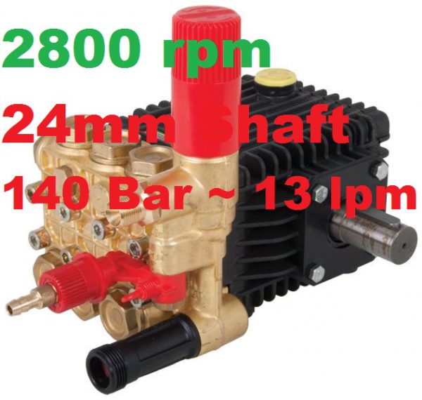 Interpump 140 Bar 13 lpm Pressure Washer Pump EH1413MV