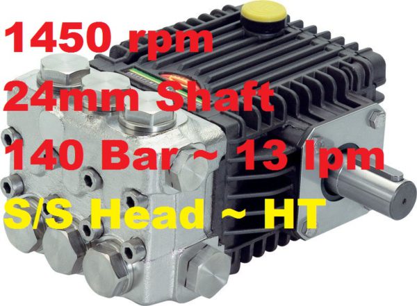 Interpump 140 Bar 13 lpm Pressure Washer Pump SSE1413