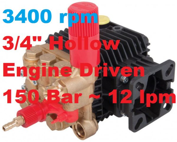 Interpump 150 Bar 12 lpm Pressure Washer Pump TT1512CVB