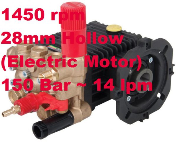 Interpump 150 Bar 14 lpm Pressure Washer Pump W154BV