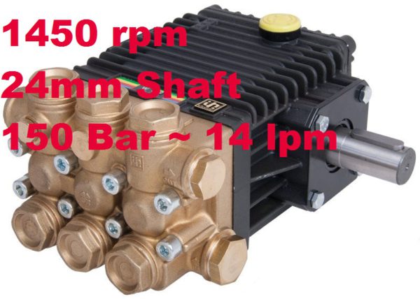 Interpump 150 Bar 14 lpm Pressure Washer Pump W154M
