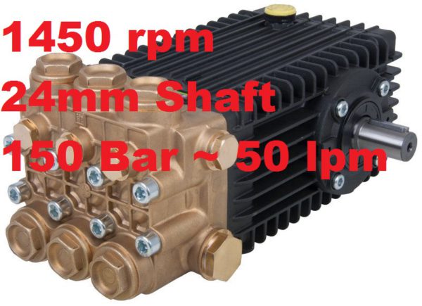 Interpump 150 Bar 50 lpm Pressure Washer Pump W1550