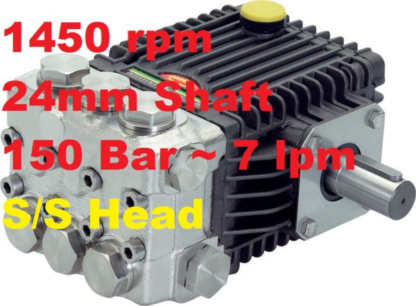 Interpump 150 Bar 7 lpm Pressure Washer Pump SSE1507