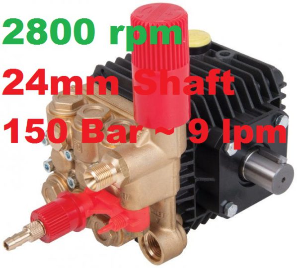 Interpump 150 Bar 9 lpm Pressure Washer Pump WW1509V