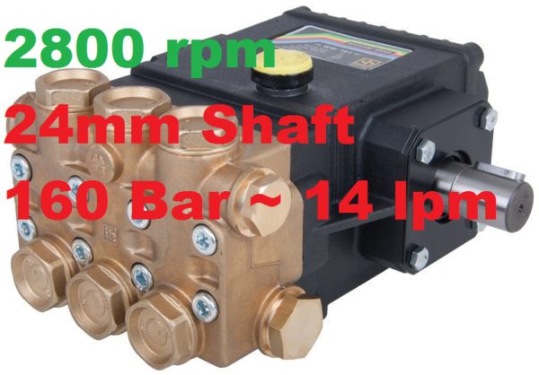 Interpump 160 Bar 14 lpm Pressure Washer Pump WW161