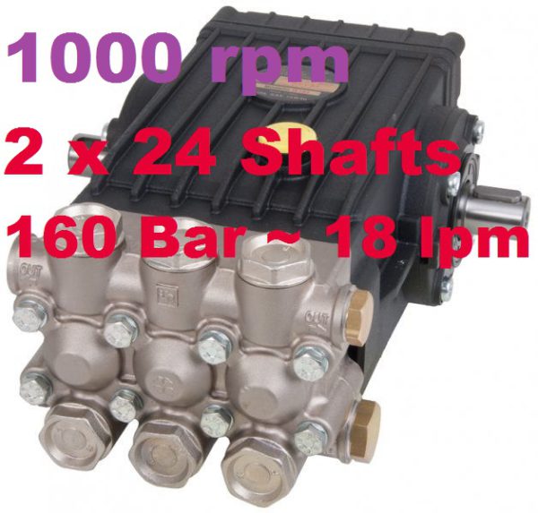 Interpump 160 Bar 18 lpm Pressure Washer Pump W162