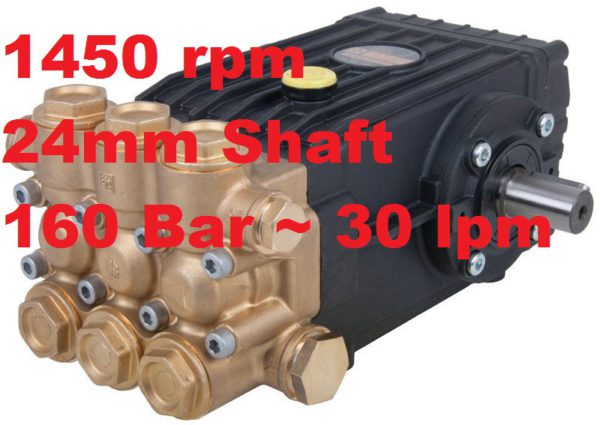Interpump 160 Bar 30 lpm Pressure Washer Pump WS1630