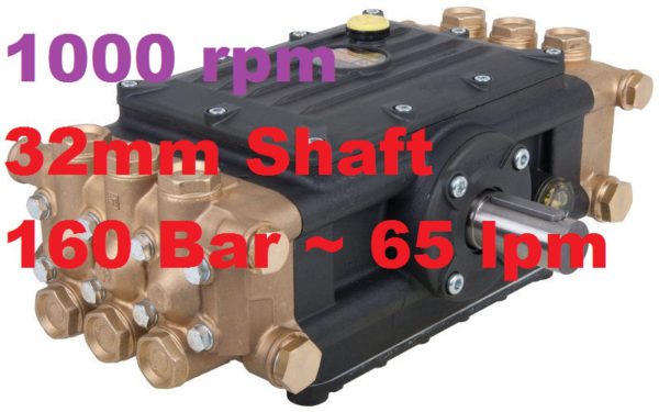 Interpump 160 Bar 35 lpm Pressure Washer Pump W163