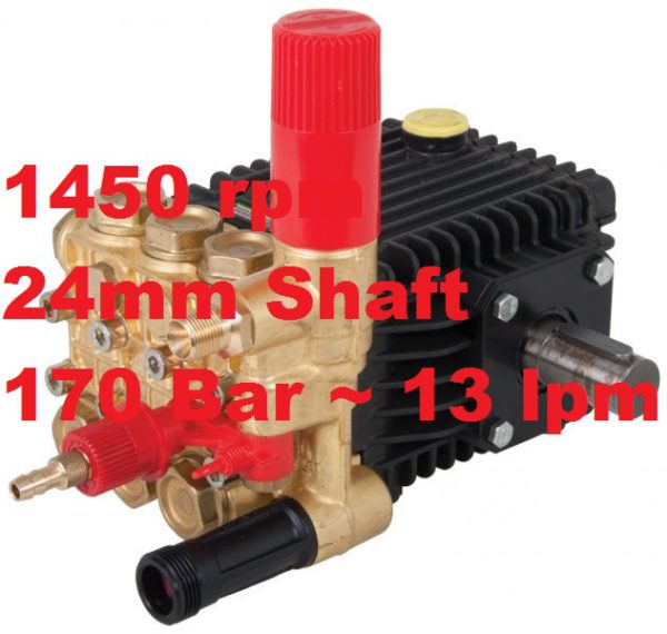 Interpump 170 Bar 13 lpm Pressure Washer Pump EL1713MV