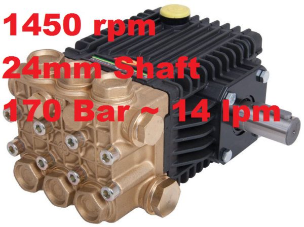 Interpump 170 Bar 14 lpm Pressure Washer Pump EL1714M