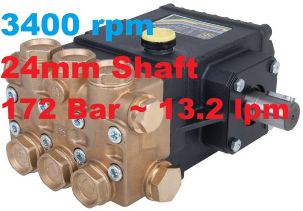 Interpump 172 Bar 13.2 lpm Pressure Washer Pump WW935