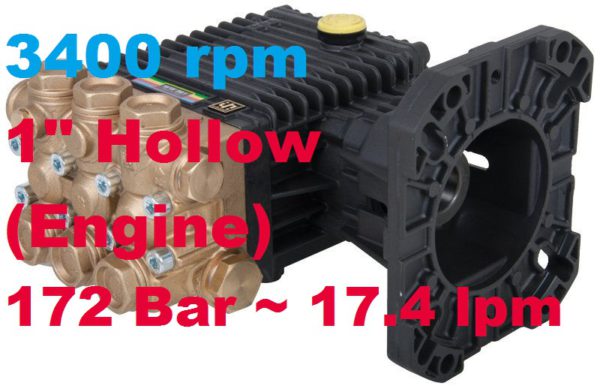 Interpump 172 Bar 17.4 lpm Pressure Washer Pump WW962C