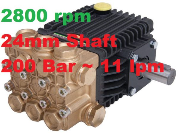 Interpump 200 Bar 11 lpm Pressure Washer Pump EH2011M