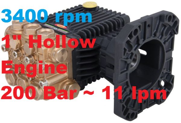 Interpump 200 Bar 11 lpm Pressure Washer Pump UH2011C-01