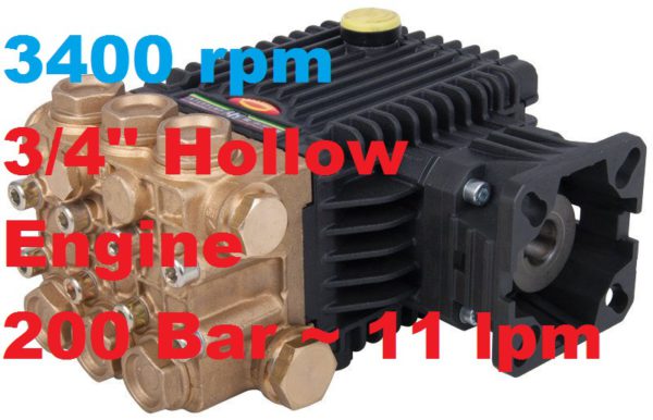Interpump 200 Bar 11 lpm Pressure Washer Pump UH2011C-34