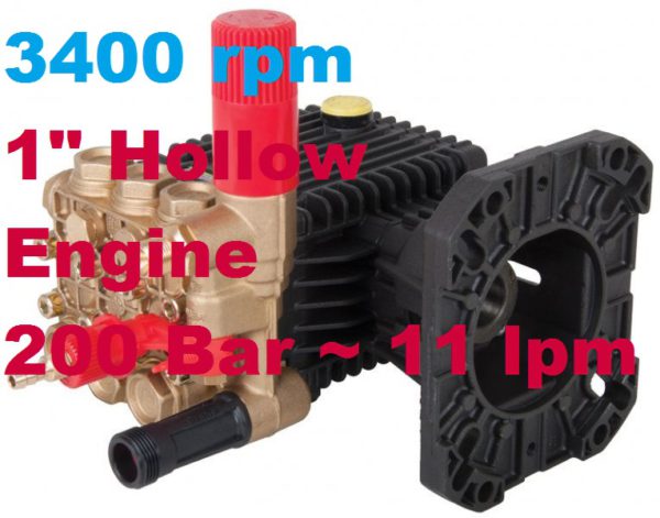 Interpump 200 Bar 11 lpm Pressure Washer Pump UH2011CV-01