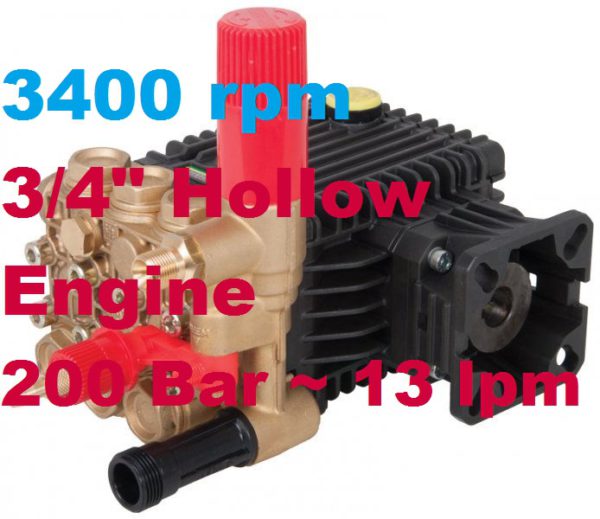 Interpump 200 Bar 13 lpm Pressure Washer Pump UH2013CV-34