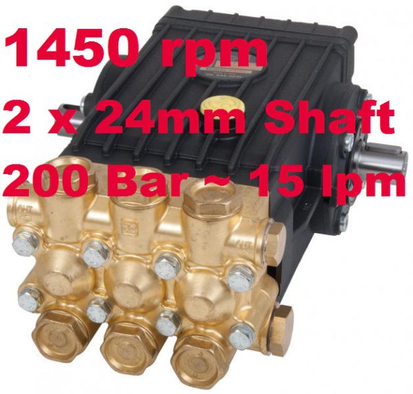 Interpump 200 Bar 15 lpm Pressure Washer Pump WS201AA