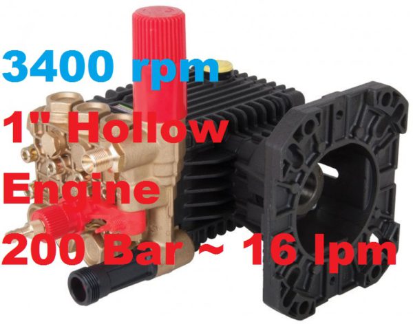 Interpump 200 Bar 16 lpm Pressure Washer Pump UH2016CV-01