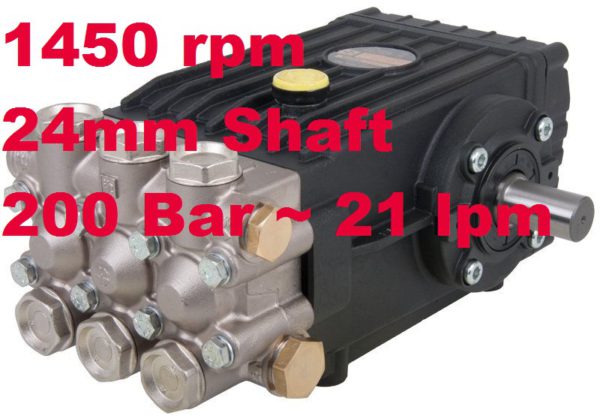 Interpump 200 Bar 21 lpm Pressure Washer Pump WS202