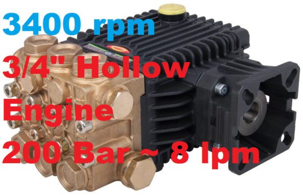 Interpump 200 Bar 8 lpm Pressure Washer Pump UH2008C-34
