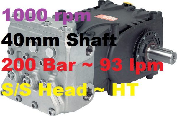 Interpump 200 Bar 93 lpm Pressure Washer Pump SS7193
