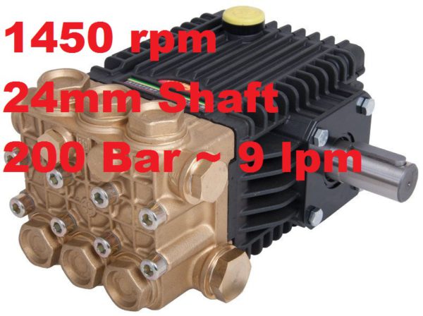 Interpump 200 Bar 9 lpm Pressure Washer Pump EL2009M