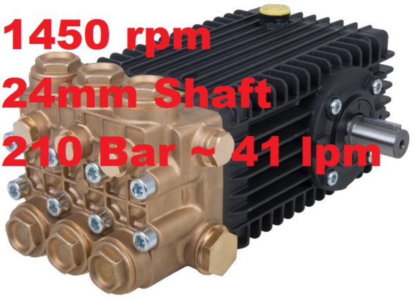 Interpump 210 Bar 41 lpm Pressure Washer Pump W2141