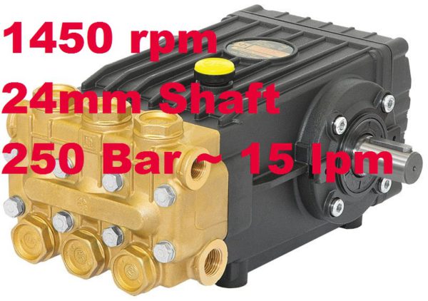 Interpump 250 Bar 15 lpm Pressure Washer Pump WS251