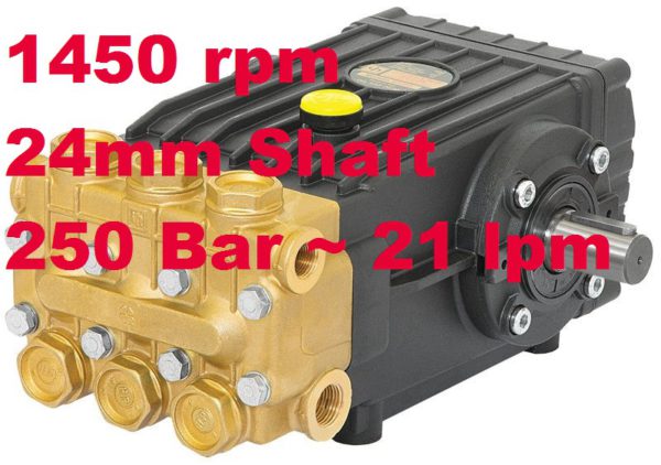 Interpump 250 Bar 21 lpm Pressure Washer Pump WS252