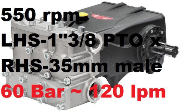 Interpump 60 Bar 120 lpm Pressure Washer Pump AB120
