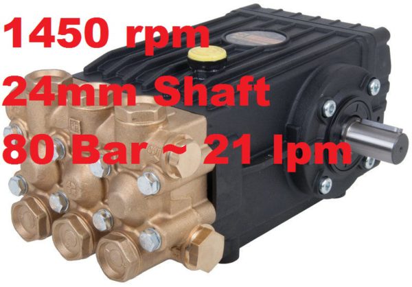Interpump 80 Bar 21 lpm Pressure Washer Pump WS82
