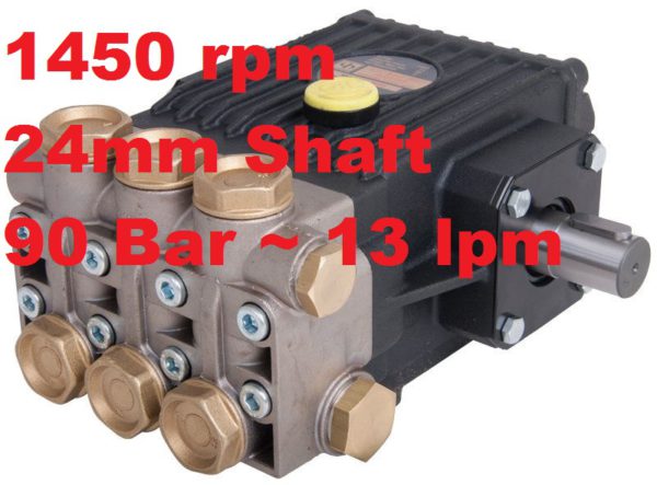 Interpump 90 Bar 13 lpm Pressure Washer Pump W91