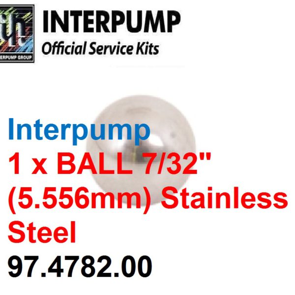 Interpump Ball 7/32" (5.556mm) - 97.4782.00
