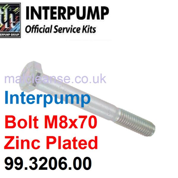 Interpump Bolt M8x70 - 99.3206.00